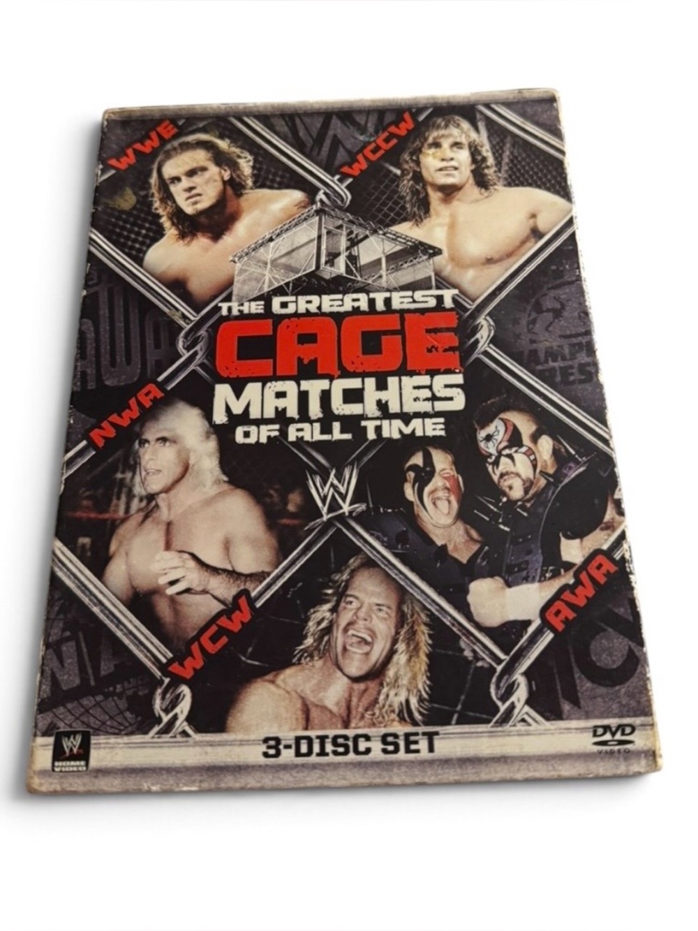 WWE ~ The Greatest Cage Matches of All Time ~ 3-Disc DVD 2011 NTSC 9hr